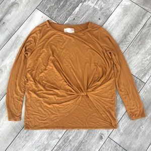 Jackson Rowe medium long sleeve knotty shirt